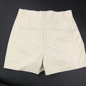 VINCE designer khaki shorts casual 24 $175 cuffed runway soft main image 1